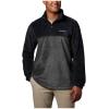 Columbia Men’s Steens Mountain Half Zip Fleece(City Grey/Shark)