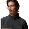 Columbia Men’s Steens Mountain Half Zip Fleece(Shark  Stone Green)