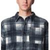 Columbia Men’s Steens Mountain Printed Shirt Jacket Ii(Chalk Omblur)