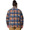 Columbia Men’s Steens Mountain Printed Shirt Jacket Ii(Collegiate Navy Omblur)