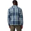 Columbia Men’s Steens Mountain Printed Shirt Jacket Ii(Crushed Blue Herringplaid)