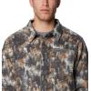 Columbia Men’s Steens Mountain Printed Shirt Jacket Ii(Dark Stone Timberwild)