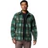 Columbia Men’s Steens Mountain Printed Shirt Jacket Ii(Rain Forest Omblur)