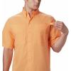 Columbia Men’s Tamiami II Short Sleeve Shirt(Bright Nectar)