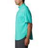 Columbia Men’s Tamiami II Short Sleeve Shirt(Electric Turquoise)