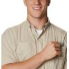 Columbia Men’s Tamiami II Short Sleeve Shirt(Fossil/Realtree Edge)