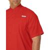 Columbia Men’s Tamiami II Short Sleeve Shirt(Red Spark)