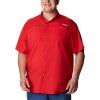 Columbia Men’s Tamiami II Short Sleeve Shirt(Red Spark)