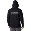 Columbia Men’s Trek Hoodie(Black  Boxed Gem Columbia Graphic)