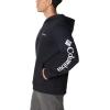 Columbia Men’s Trek Hoodie(Black/Csc Sleeve Logo)