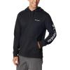 Columbia Men’s Trek Hoodie(Black/Csc Sleeve Logo)