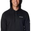 Columbia Men’s Trek Hoodie(Black/Csc Sleeve Logo)
