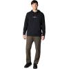 Columbia Men’s Trek Hoodie(Black/Puff Box Gem Logo)