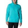 Columbia Men’s Trek Hoodie(Bright Aqua Heather/Csc Sleeve Logo)
