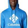 Columbia Men’s Trek Hoodie(Bright Indigo Heather/Csc Stacked Logo)