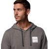 Columbia Men’s Trek Hoodie(Charcoal Heather/Boxy Brand)