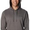 Columbia Men’s Trek Hoodie(Charcoal Heather/Csc Sleeve Logo)
