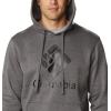 Columbia Men’s Trek Hoodie(Charcoal Heather/Csc Stacked Logo)