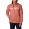 Columbia Men’s Trek Hoodie(Dark Coral/Csc Stacked Logo)