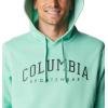 Columbia Men’s Trek Hoodie(Kelp Heather/Csc Arched Brand Logo)