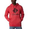 Columbia Men’s Trek Hoodie(Mountain Red Heather/Csc Stacked Logo)
