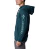 Columbia Men’s Trek Hoodie(Night Wave  Csc Sleeve Logo)