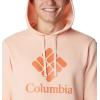 Columbia Men’s Trek Hoodie(Peach Blossom/Csc Stacked Graphic)