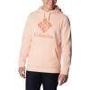 Columbia Men’s Trek Hoodie(Peach Blossom/Csc Stacked Graphic)