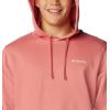 Columbia Men’s Trek Hoodie(Pink Agave/Csc Sleeve Logo)