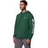 Columbia Men’s Trek Hoodie(Rain Forest/Csc Sleeve Logo)