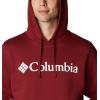 Columbia Men’s Trek Hoodie(Red Jasper/Csc Branded Logo)