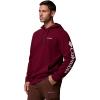 Columbia Men’s Trek Hoodie(Rich Wine/Csc Sleeve Logo)