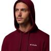 Columbia Men’s Trek Hoodie(Rich Wine/Csc Sleeve Logo)