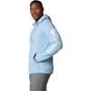 Columbia Men’s Trek Hoodie(Ripple Blue/Csc Sleeve Logo)