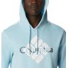 Columbia Men’s Trek Hoodie(Sky Blue/Centered Gem Logo)