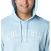 Columbia Men’s Trek Hoodie(Sky Blue/Csc Arched Brand Logo)