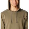 Columbia Men’s Trek Hoodie(Stone Green  Csc Sleeve Logo)