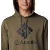 Columbia Men’s Trek Hoodie(Stone Green/Csc Stacked Graphic)