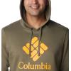 Columbia Men’s Trek Hoodie(Stone Green/Csc Stacked Logo)
