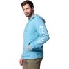 Columbia Men’s Trek Hoodie(Vintage Blue/Csc Sleeve Logo)
