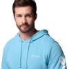 Columbia Men’s Trek Hoodie(Vintage Blue/Csc Sleeve Logo)
