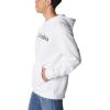 Columbia Men’s Trek Hoodie(White/Csc Branded Logo)