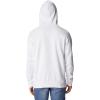 Columbia Men’s Trek Hoodie(White/Csc Branded Logo)