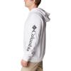 Columbia Men’s Trek Hoodie(White/Csc Sleeve Logo)