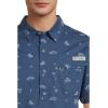 Columbia Men’s Wild Cast Camp Shirt(Carbon Troutopia)