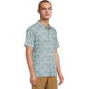 Columbia Men’s Wild Cast Camp Shirt(Crushed Blue Pez Gallo)