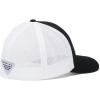 Columbia Unisex PFG Fischflagge Mesh Ballkappe – Hoch Cap(Black/Canada Flag)