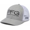 Columbia Unisex PFG Fischflagge Mesh Ballkappe – Hoch Cap(Cool Grey Heather/Black)