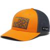 Columbia Unisex PFG Fischflagge Mesh Ballkappe – Hoch Cap(Orange Blast/City Grey/Trout Flag)