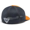 Columbia Unisex PFG Fischflagge Mesh Ballkappe – Hoch Cap(Orange Blast/City Grey/Trout Flag)